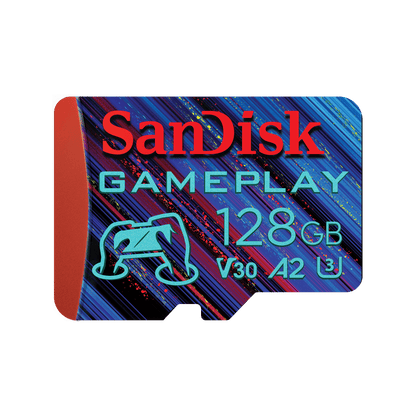 SanDisk GamePlay microSD Card 128GB