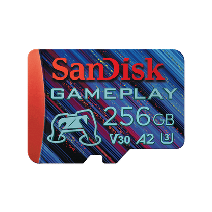 SanDisk GamePlay microSD Card 256GB