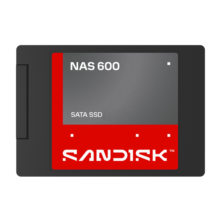 SanDisk NAS 600 SATA SSD (500GB–4TB)
