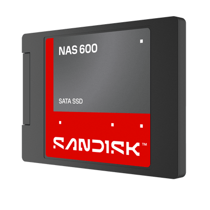 SanDisk NAS 600 SATA SSD (500GB–4TB)