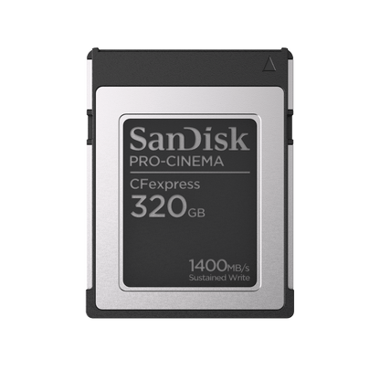 SanDisk PRO-CINEMA CFexpress Type B Memory Card 320GB