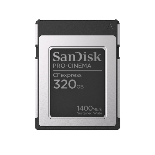 SanDisk PRO-CINEMA CFexpress Type B Memory Card 320GB