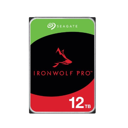 Seagate IronWolf Pro 12TB product illustration for ST12000NT001
