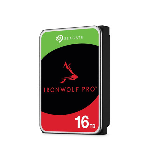 Seagate IronWolf Pro 16TB product illustration for ST16000NT001