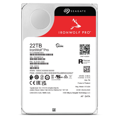 Seagate IronWolf Pro 22TB