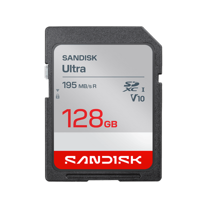 SanDisk Ultra SDHC/SDXC Memory Card 128GB