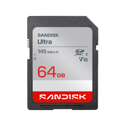 SanDisk Ultra SDHC/SDXC Memory Card 64GB
