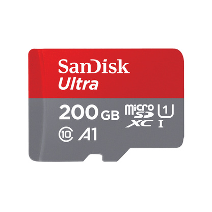 SanDisk Ultra microSD with SD Adapter 200GB
