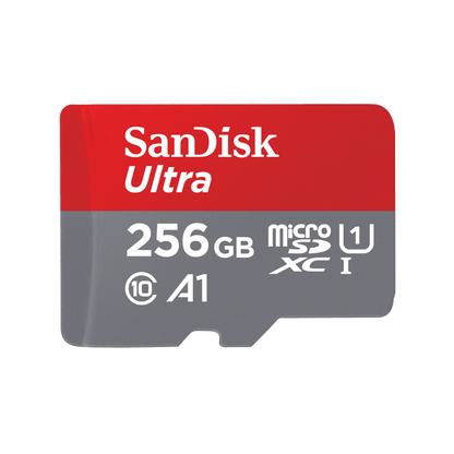 SanDisk Ultra microSD with SD Adapter 256GB