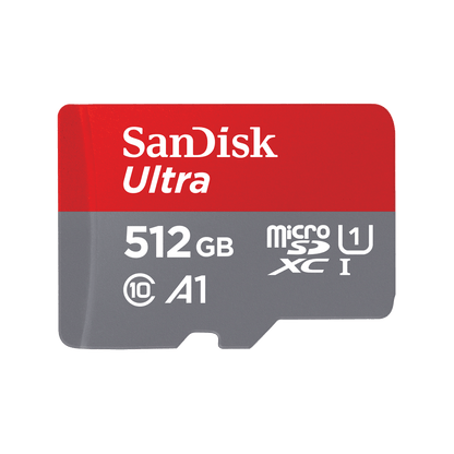 SanDisk Ultra microSD with SD Adapter 512GB