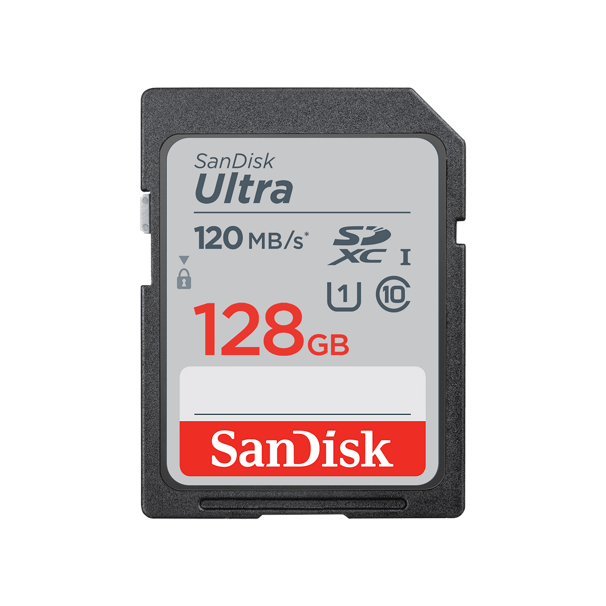 SanDisk Ultra SD UHS-I Card (Up to 120MB/s) 128GB