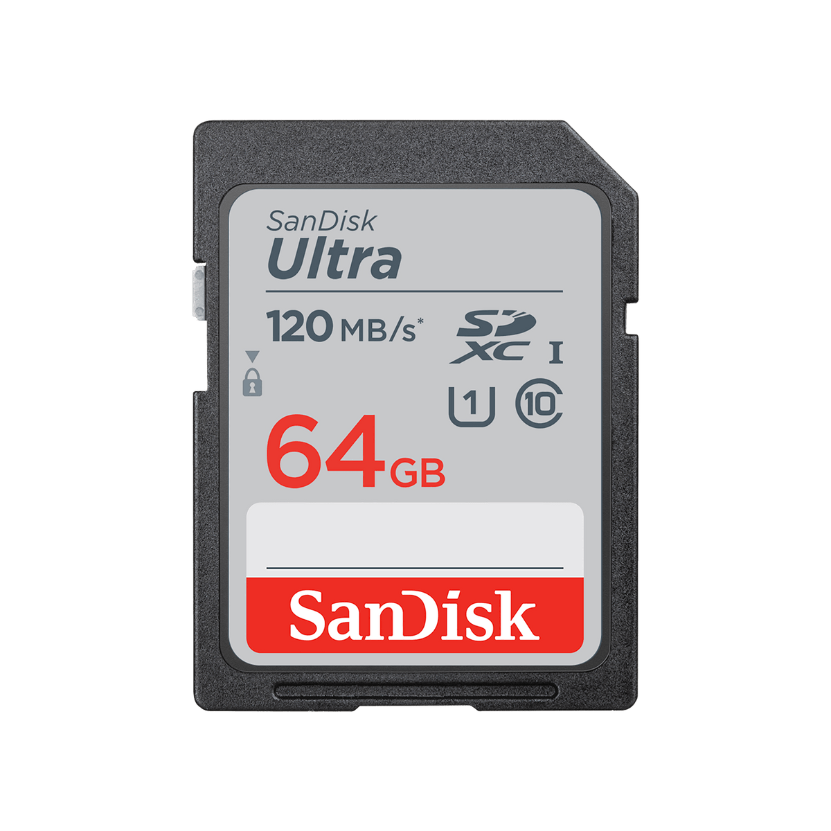 SanDisk Ultra SD UHS-I Card (Up to 120MB/s) 64GB