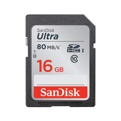 SanDisk Ultra SD UHS-I Card 16GB