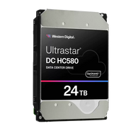 WESTERN DIGITAL ULTRASTAR DC HC580 DATA CENTER HDD 24TB