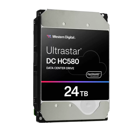 WESTERN DIGITAL ULTRASTAR DC HC580 DATA CENTER HDD 24TB