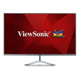 ViewSonic VX2776-SMHD (27 Inch) Full HD LED 1080p, IPS Panel,Frameless Monitor. HDMI, DisplayPort & VGA, Refresh Rate 75 Hz, Flicker-Free and Blue Light Filter