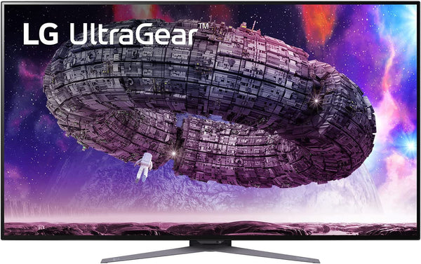LG 48GQ900-B 48” Ultragear™ UHD OLED Gaming Monitor with Anti-Glare, 1.5M : 1 Contrast Ratio & DCI-P3 99% (Typ.) with HDR 10.1ms (GtG) 120Hz Refresh Rate, HDMI 2.1 with 4-Pole Headphone Out
