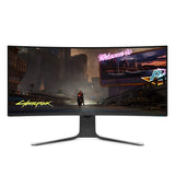 Dell Alienware 34 inch (86.36cm) Curved WQHD Gaming Monitor with HDMI and DP Ports, IPS Panel, 120Hz, 2ms, NVIDIA G-Sync, Tilt, Swivel, Height-Adjustable